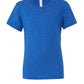 Canvas Unisex Triblend Short Sleeve Tee - True Royal Triblend