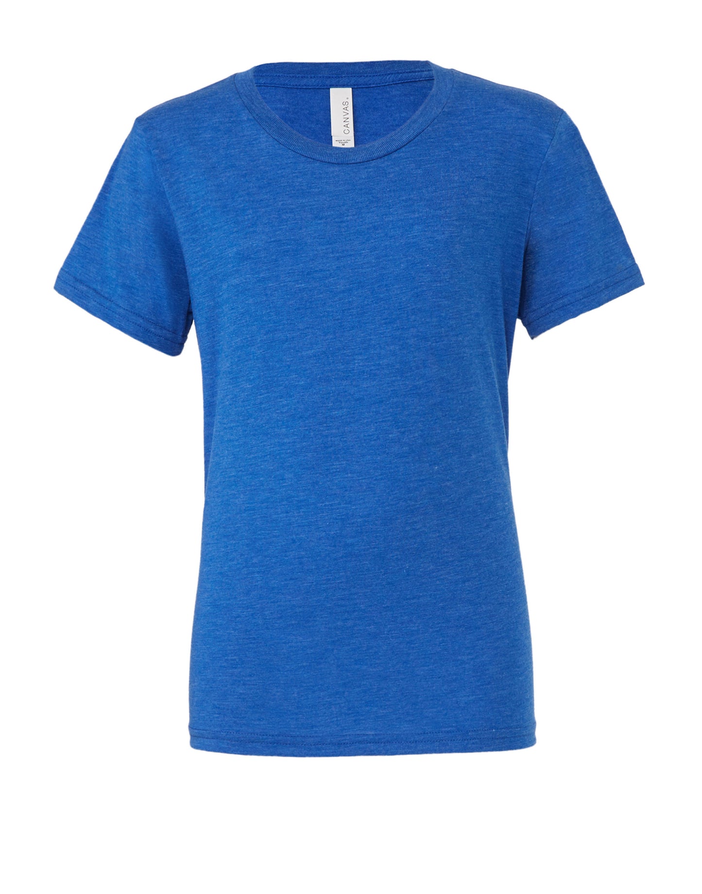 Canvas Unisex Triblend Short Sleeve Tee - True Royal Triblend