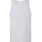 Canvas Unisex Jersey Tank - White