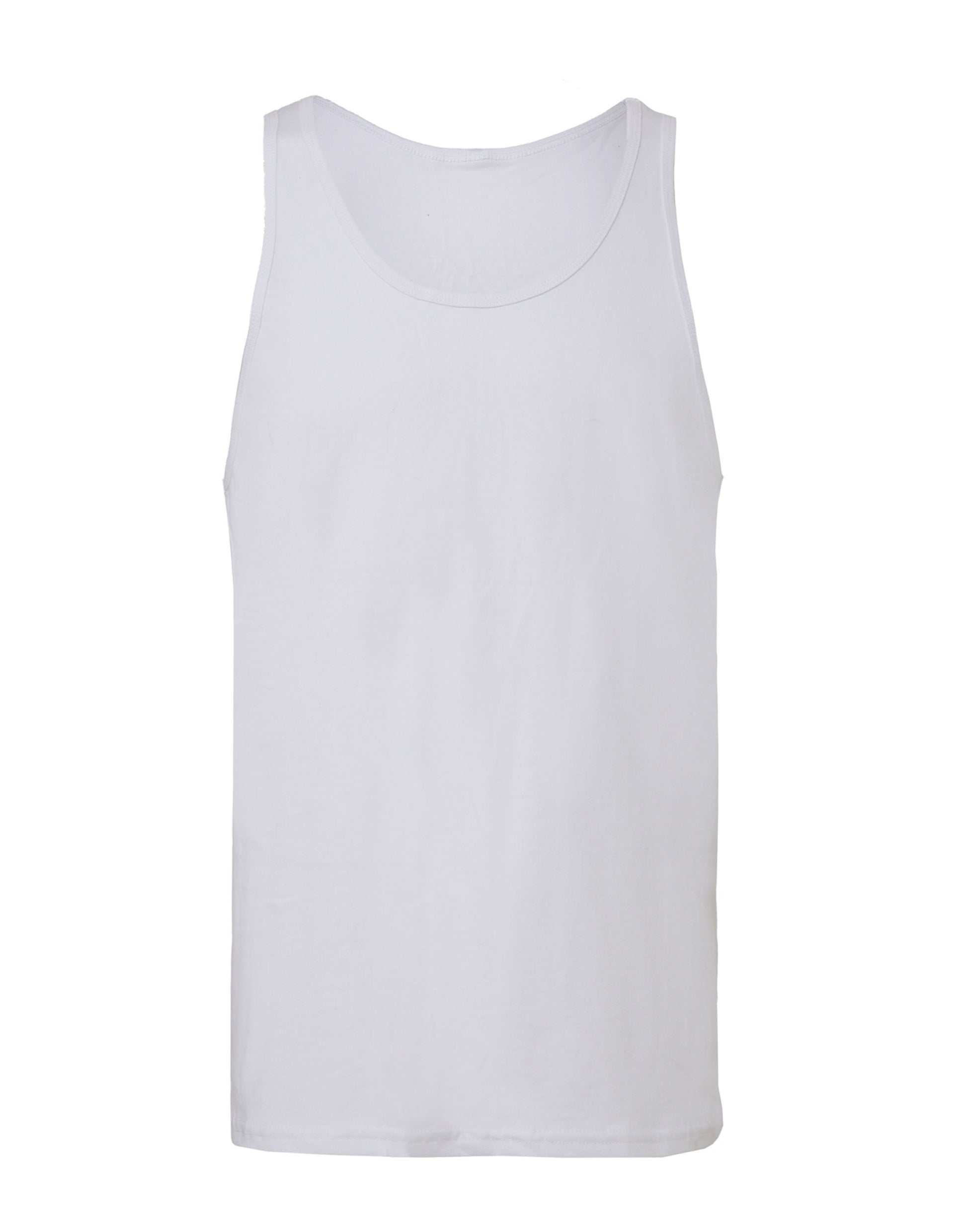 Canvas Unisex Jersey Tank - White