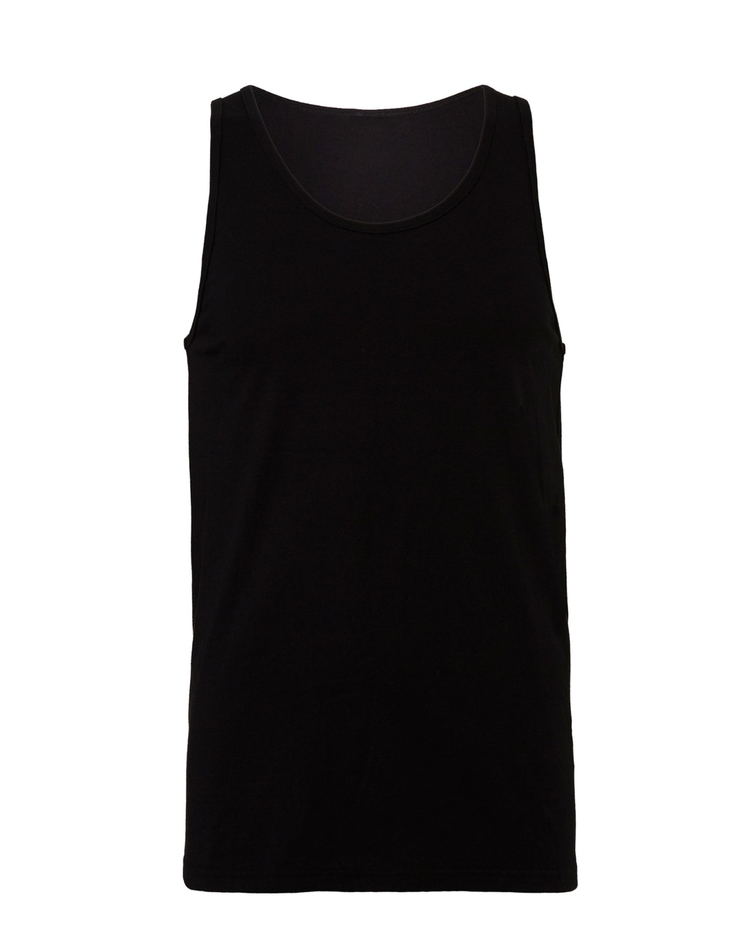 Canvas Unisex Jersey Tank - Black