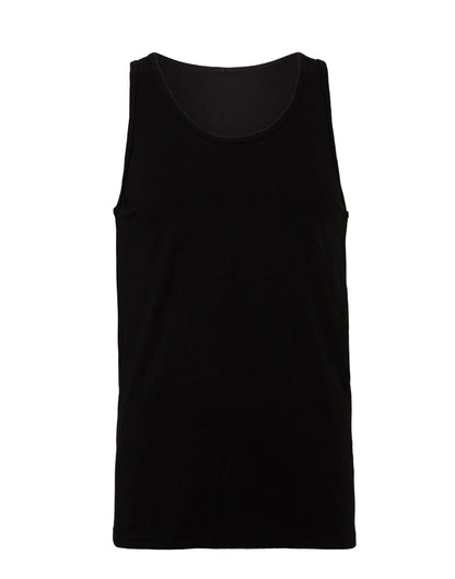 Canvas Unisex Jersey Tank - Black