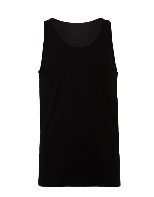 Canvas Unisex Jersey Tank - Black
