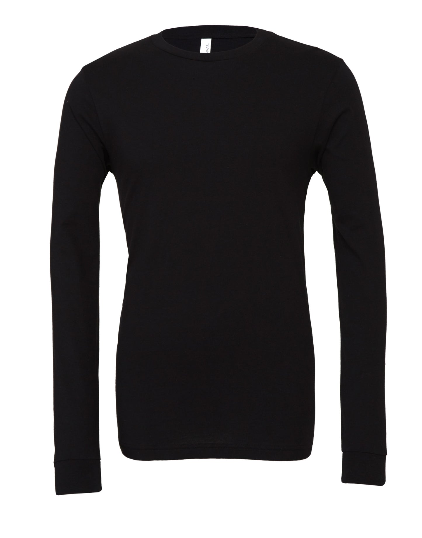 Unisex Jersey Long Sleeve Tee - Black