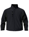 Men's Crew Bonded Jacket - Black/Black