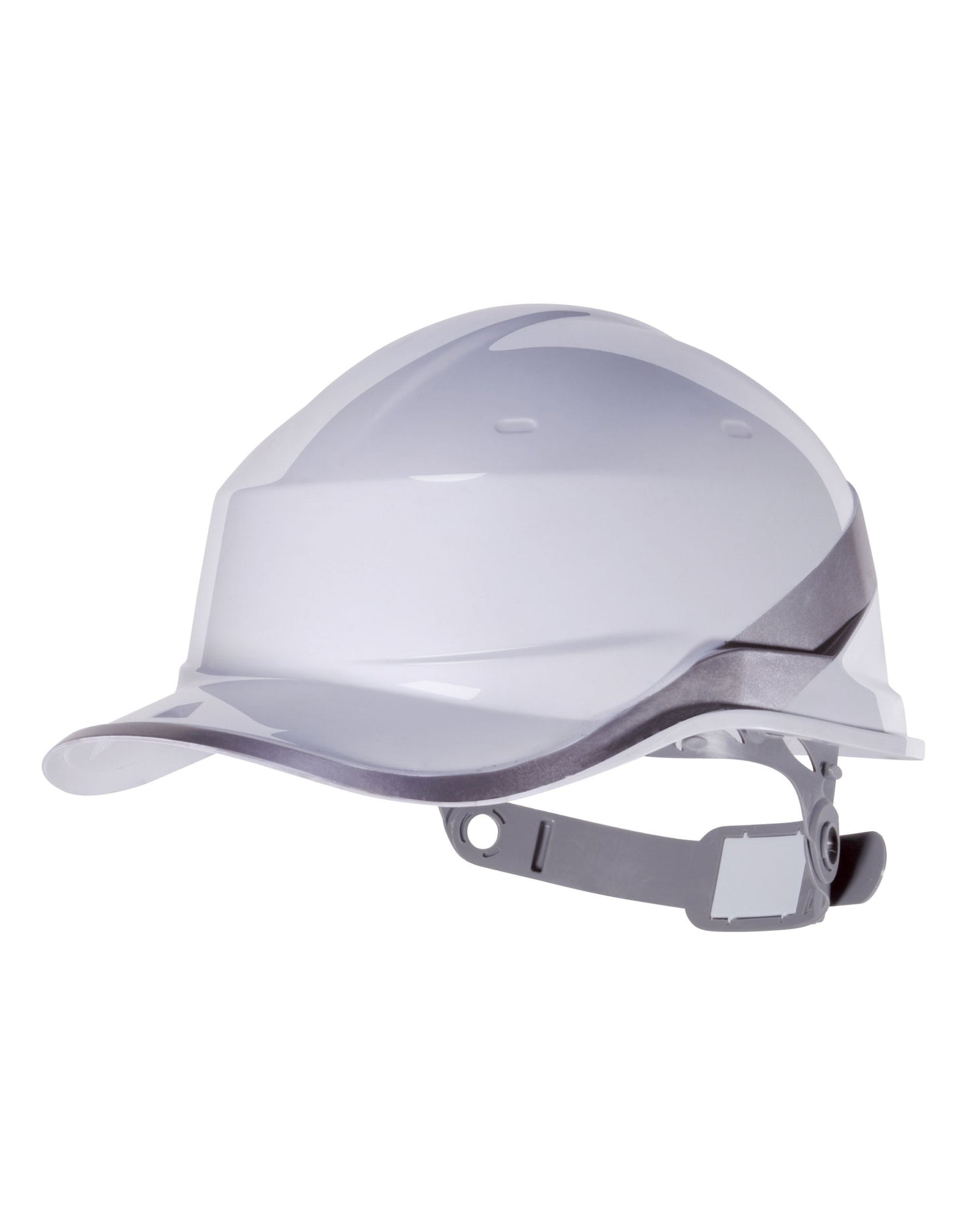 Hi-Vis Baseball Safety Helmet - White