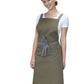 Cross Back Bib Apron - Olive