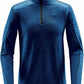 Men's Base Thermal 1/4 Zip - Ocean Blue