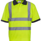 Hi-Vis Short Sleeve Polo Shirt - Hi-Vis Yellow
