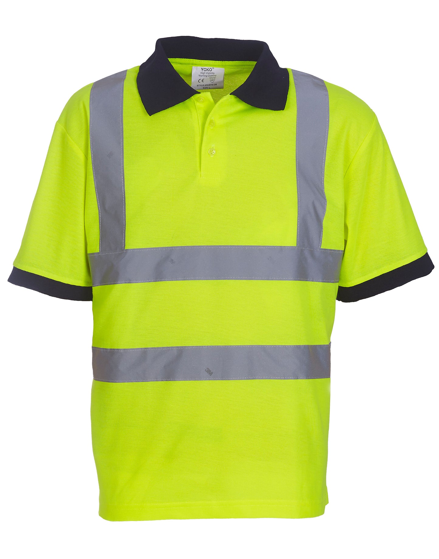 Hi-Vis Short Sleeve Polo Shirt - Hi-Vis Yellow