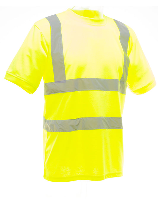 Hi-Vis Short Sleeve T-Shirt - Hi-Vis Yellow