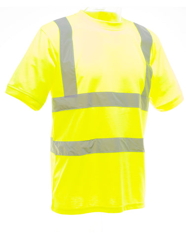 Hi-Vis Short Sleeve T-Shirt - Hi-Vis Yellow