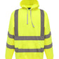 Hi-Vis Pull-Over Hoodie - Hi-Vis Yellow