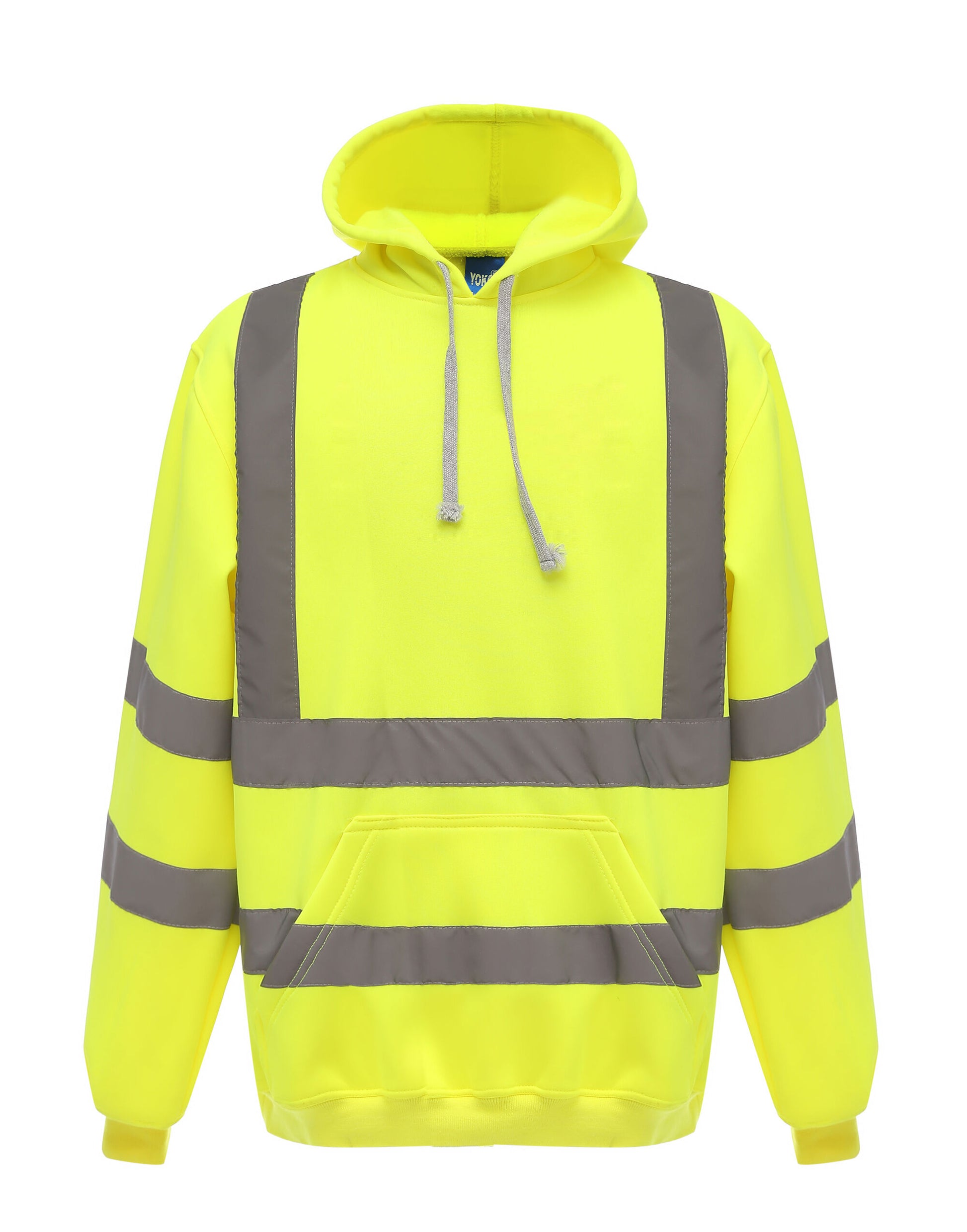 Hi-Vis Pull-Over Hoodie - Hi-Vis Yellow