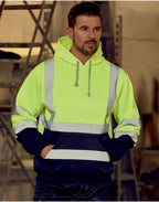 Hi-Vis Pull-Over Hoodie