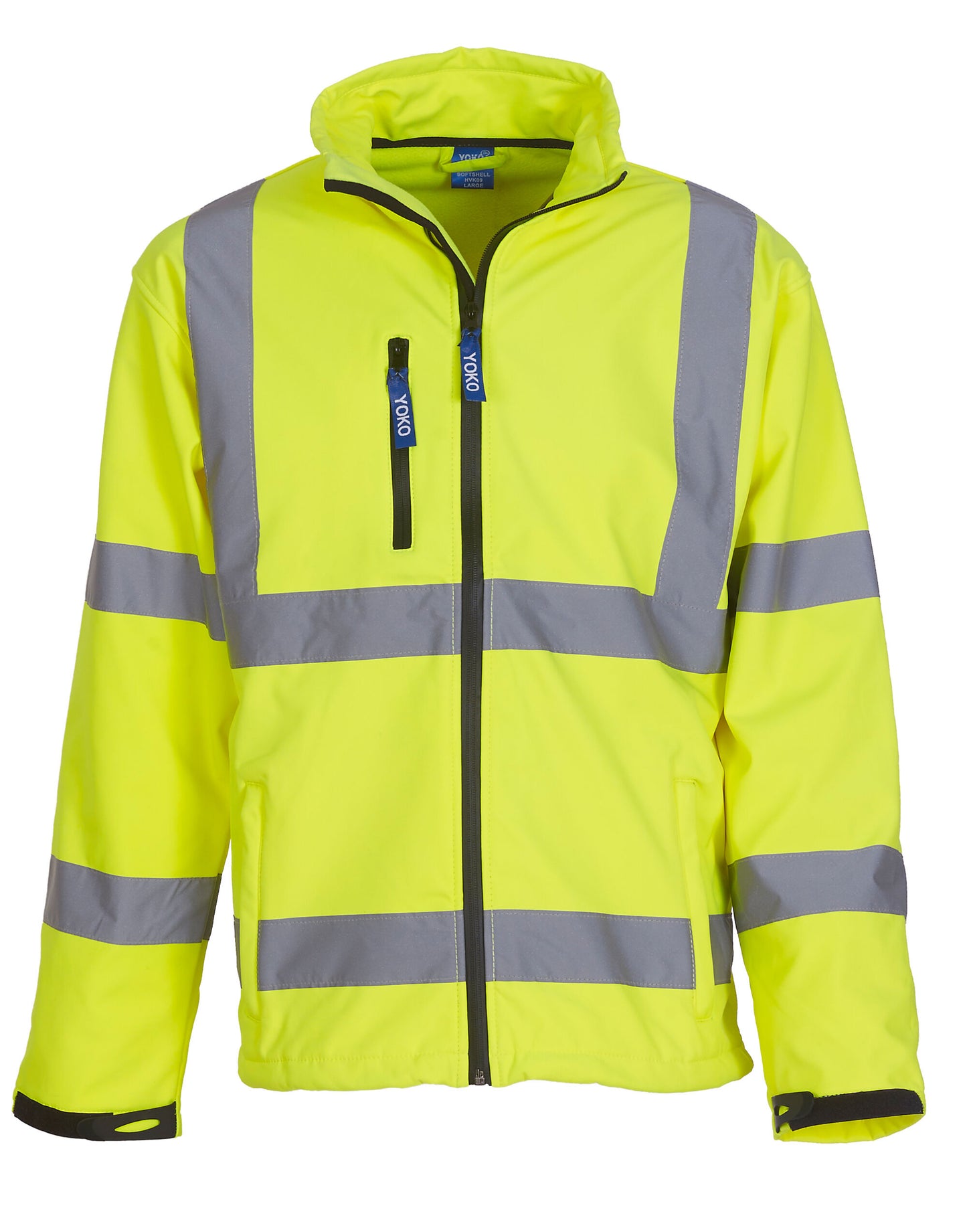 Hi-Vis Softshell Jacket - Hi-Vis Yellow