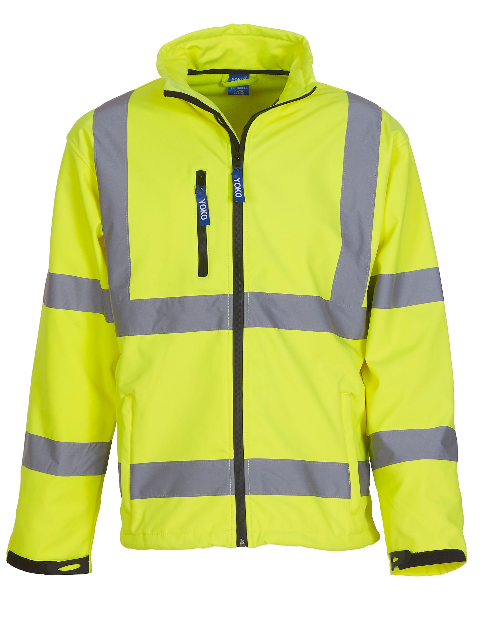 Hi-Vis Softshell Jacket - Hi-Vis Yellow