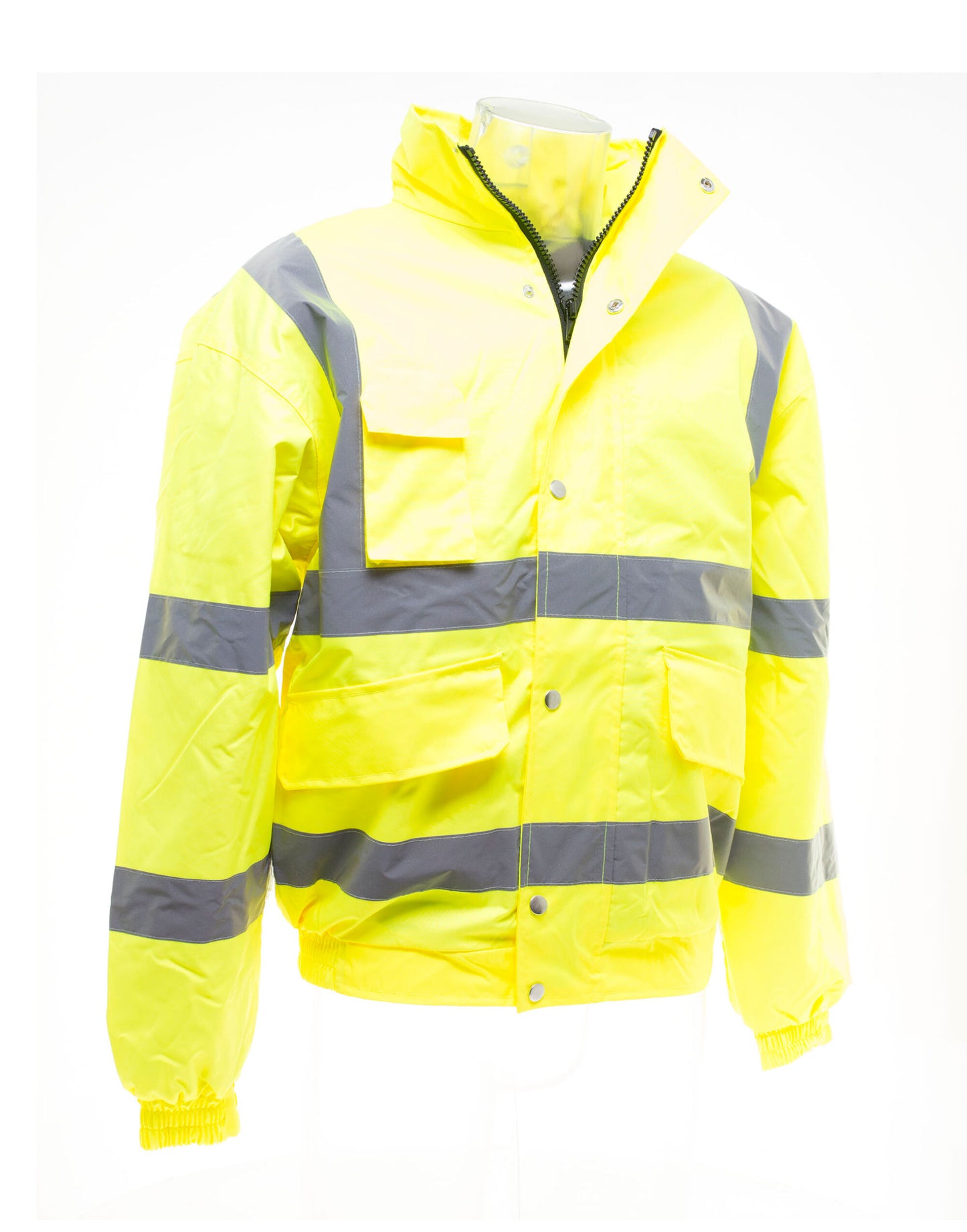 Hi-Vis Classic Bomber Jacket - Hi-Vis Yellow
