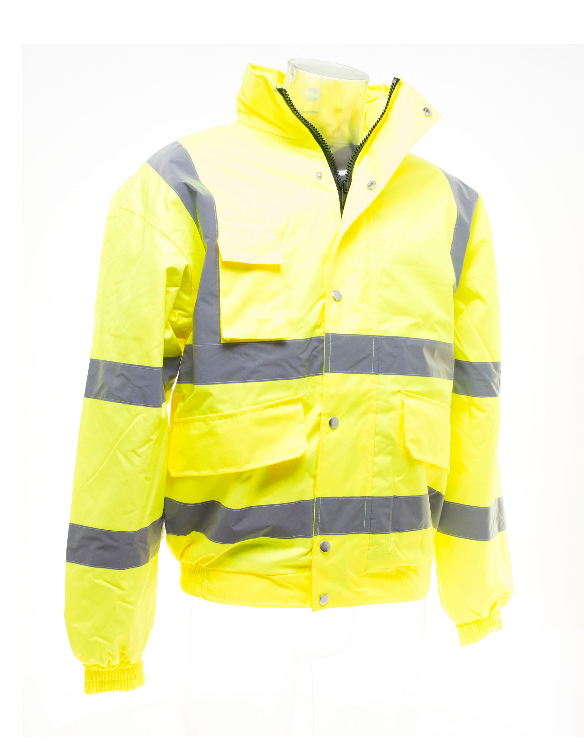 Hi-Vis Classic Bomber Jacket - Hi-Vis Yellow