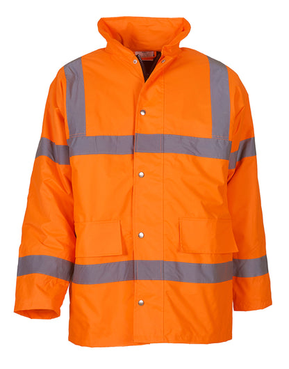 Hi-Vis Road Safety Jacket - Hi Vis Orange