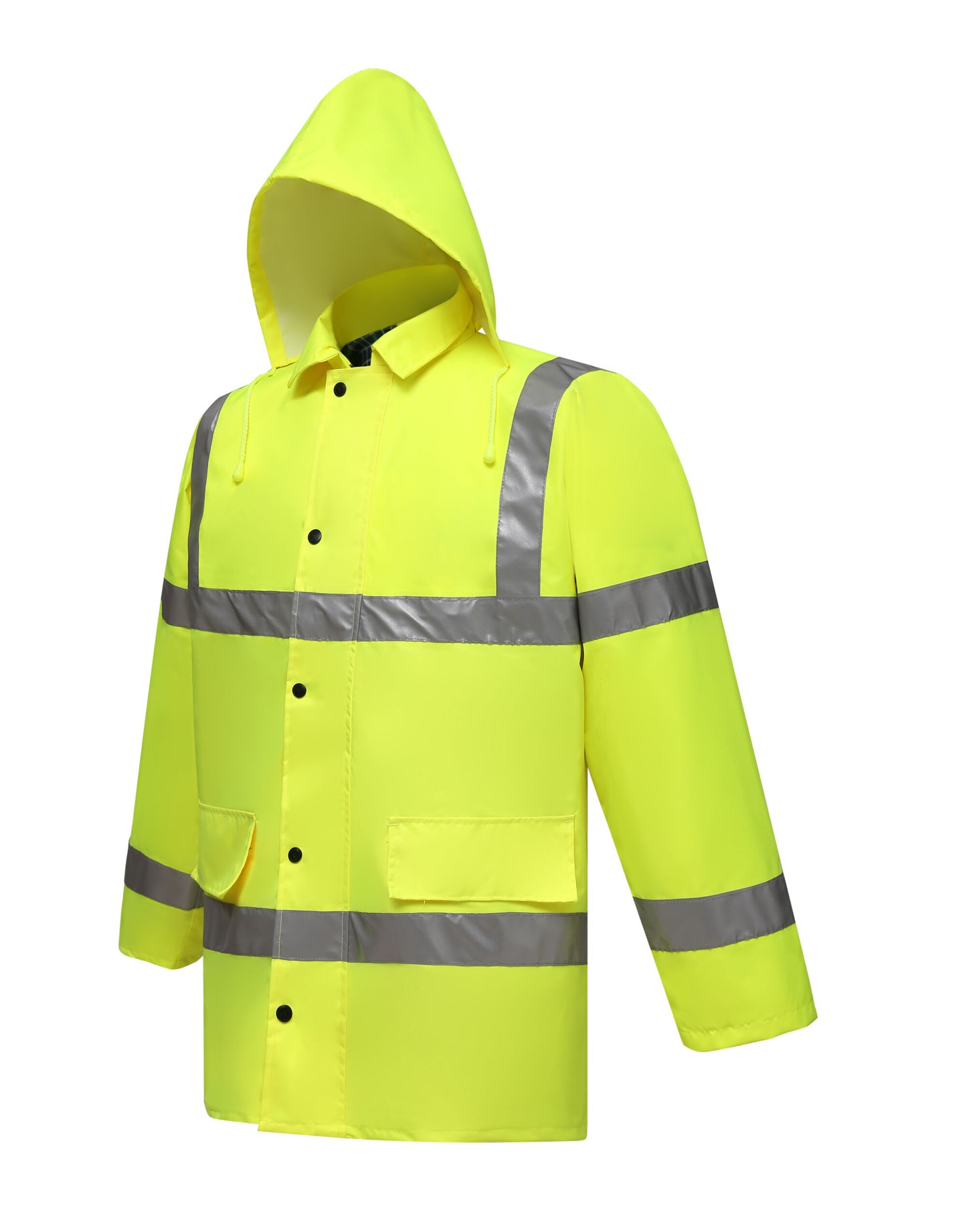 Hi-Vis Contractor Jacket - Hi-Vis Yellow
