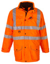 Hi-Vis Multi-Function 7-in-1 Jacket - Hi Vis Orange