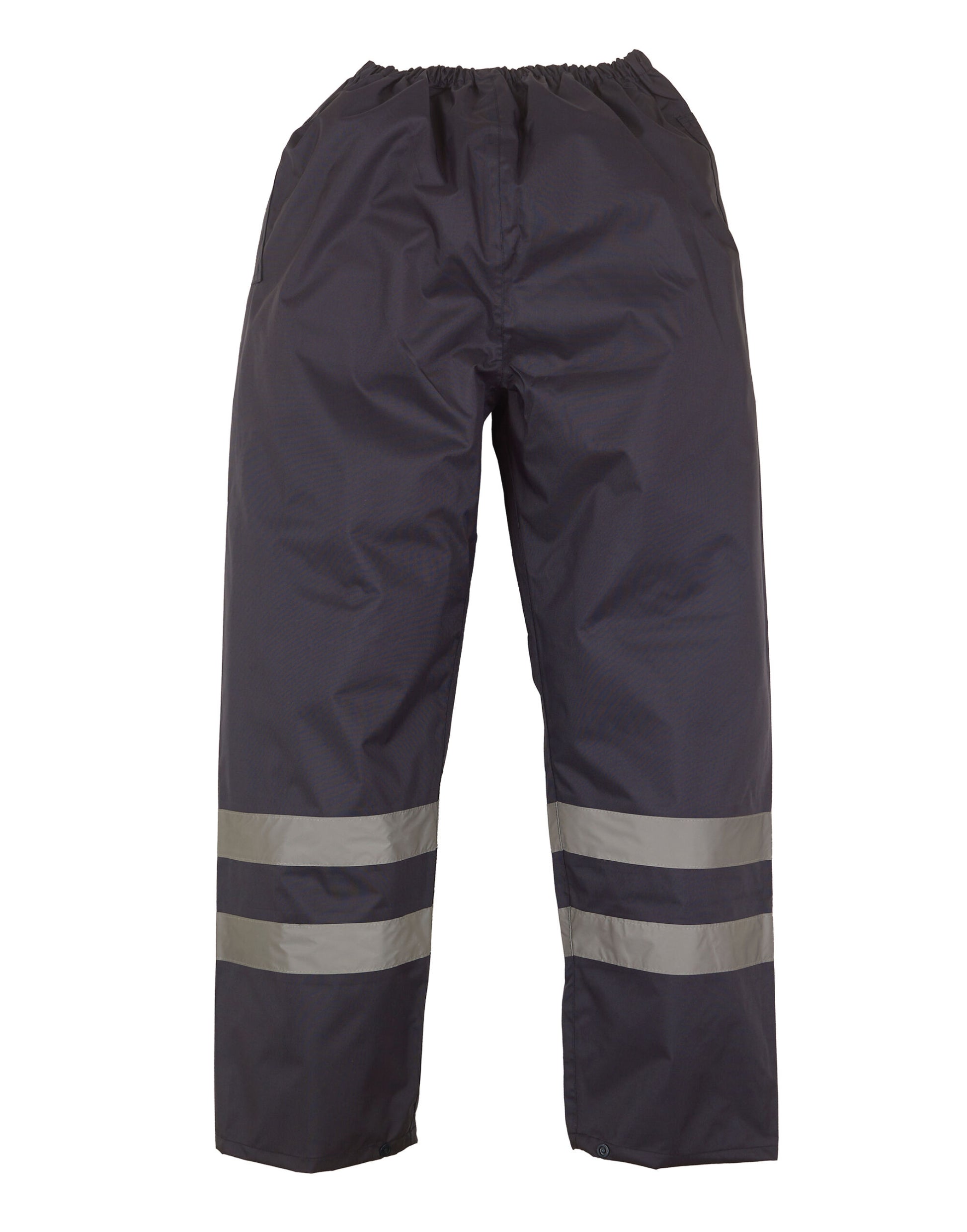Hi-Vis Waterproof Over Trousers - Navy