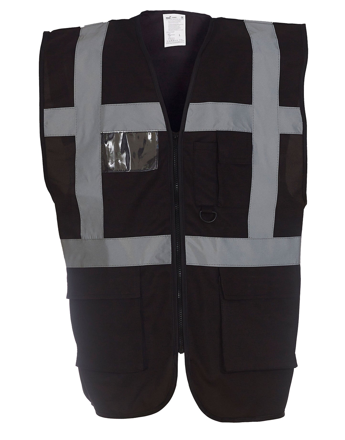 Hi-Vis Executive Waistcoat - Black