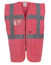 Hi-Vis Executive Waistcoat - Pink