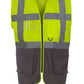 Hi-Vis Executive Waistcoat - Hi Vis Yellow/Grey