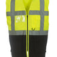 Hi-Vis Executive Waistcoat - Hi Vis Yellow/Black