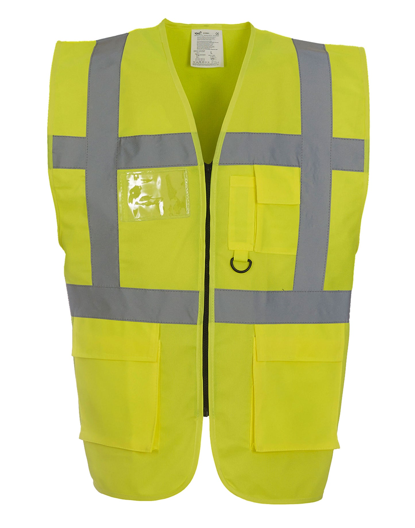 Hi-Vis Executive Waistcoat - Hi-Vis Yellow