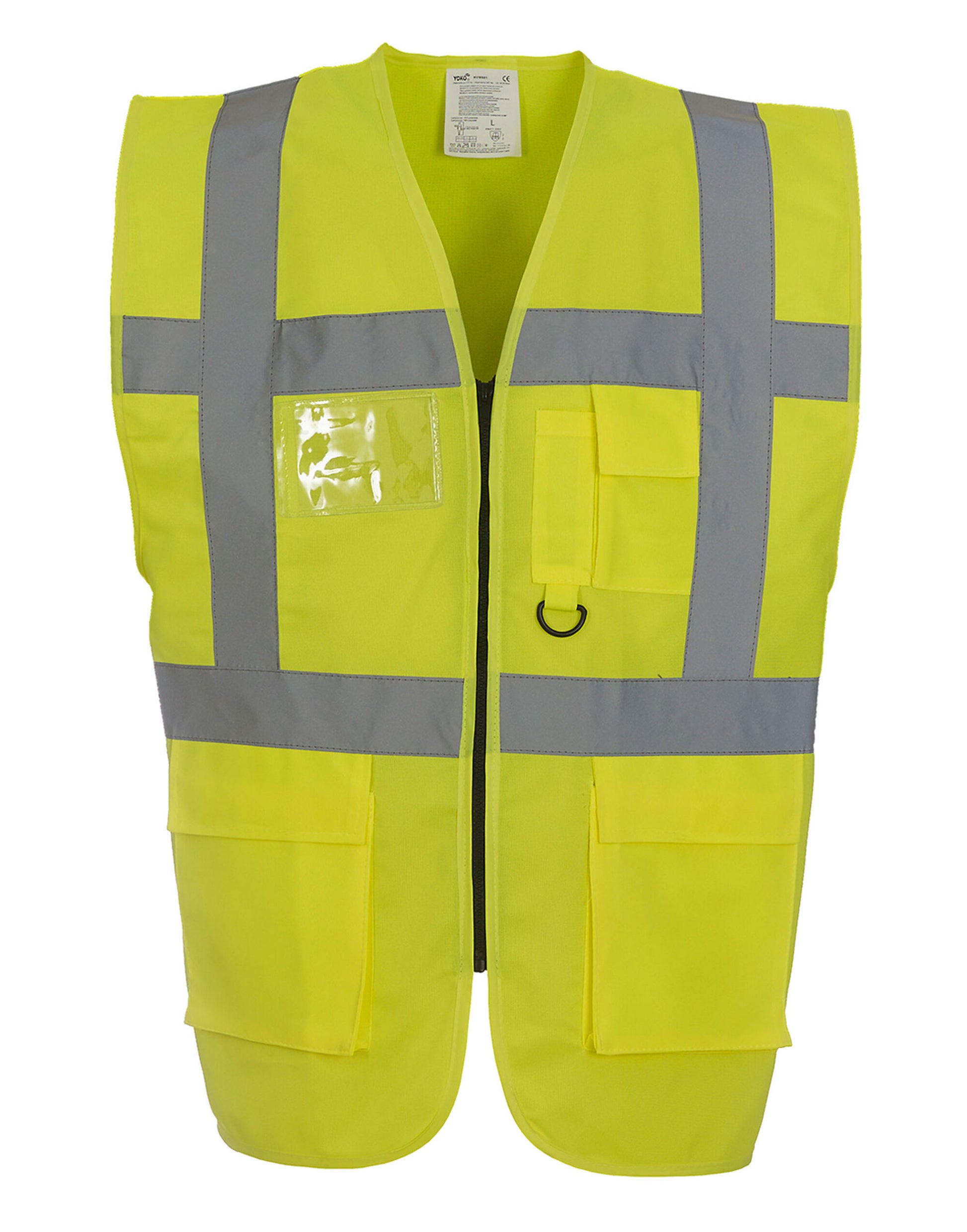 Hi-Vis Executive Waistcoat - Hi-Vis Yellow