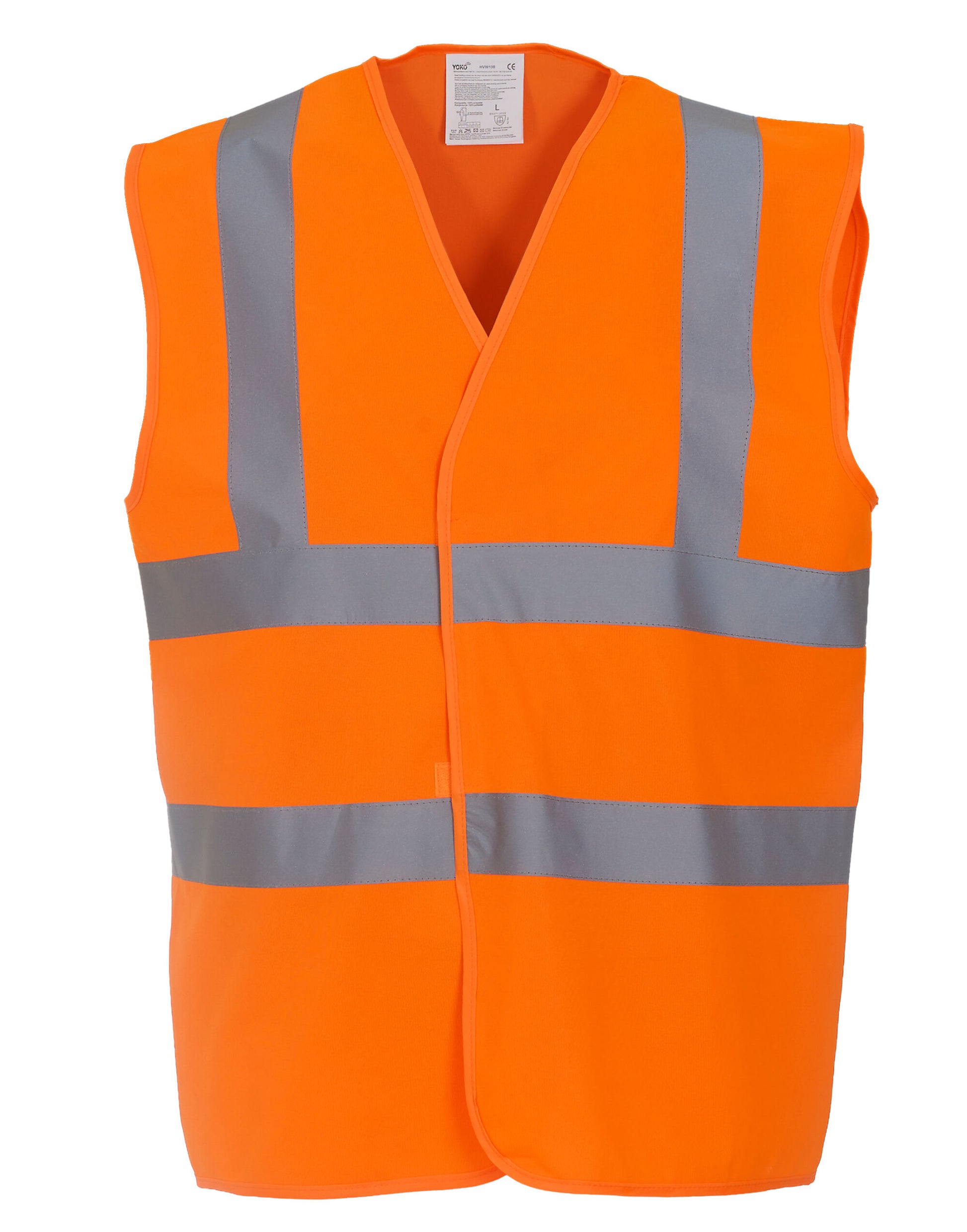 Hi-Vis Class 2 Waistcoat - Hi Vis Orange