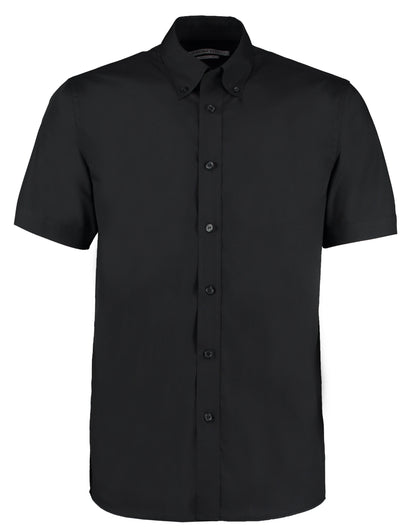 Classic Fit Short Sleeve Workforce Shirt - Black