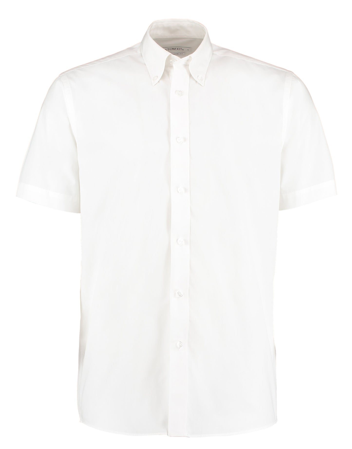Classic Fit Short Sleeve Workforce Shirt - White