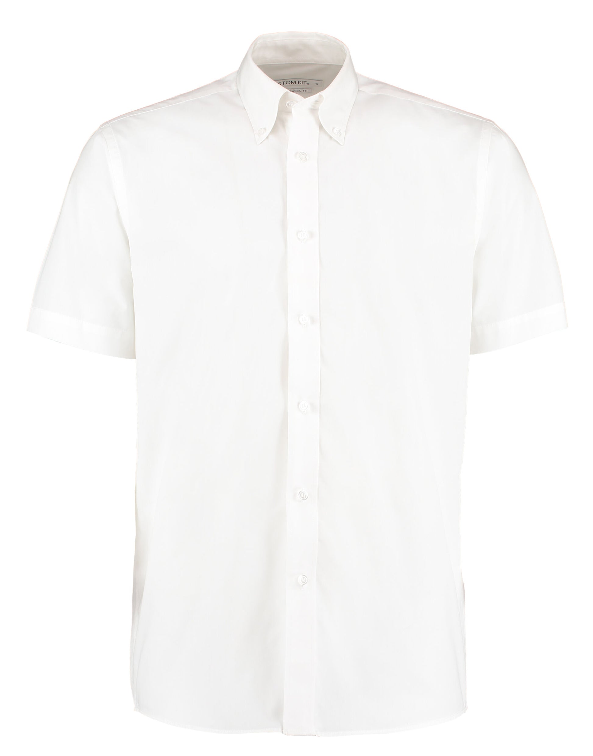 Classic Fit Short Sleeve Workforce Shirt - White