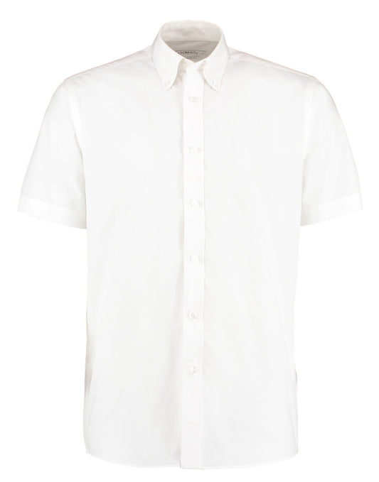 Classic Fit Short Sleeve Workforce Shirt - White