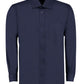 Classic Fit Long Sleeve Business Shirt - Dark Navy