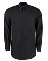 Classic Fit Long Sleeve Premium Oxford Shirt - Black