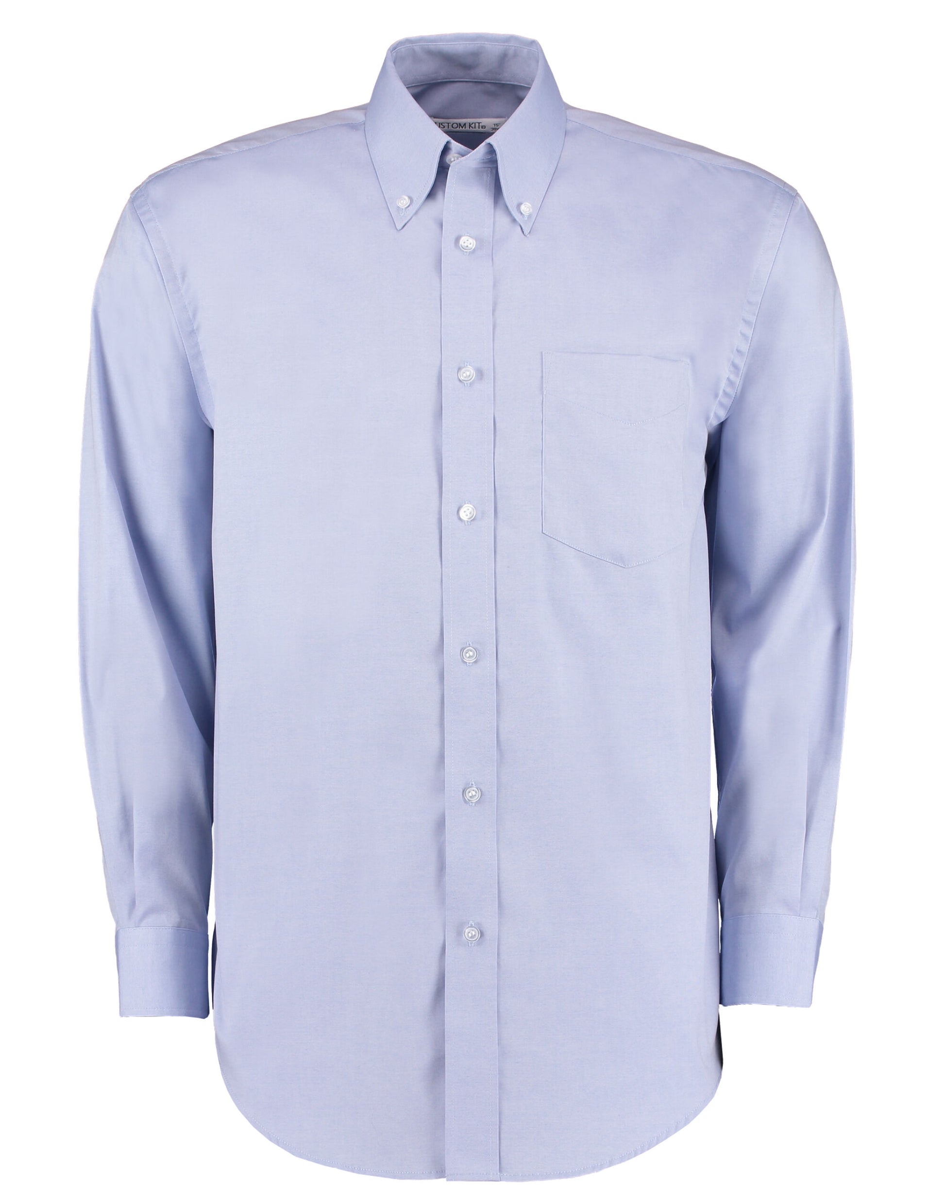Classic Fit Long Sleeve Premium Oxford Shirt - Light Blue