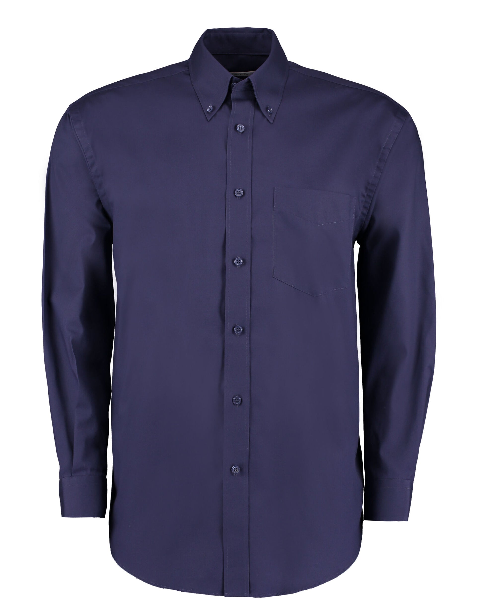 Classic Fit Long Sleeve Premium Oxford Shirt - Midnight Navy