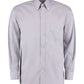 Classic Fit Long Sleeve Premium Oxford Shirt - Silver Grey