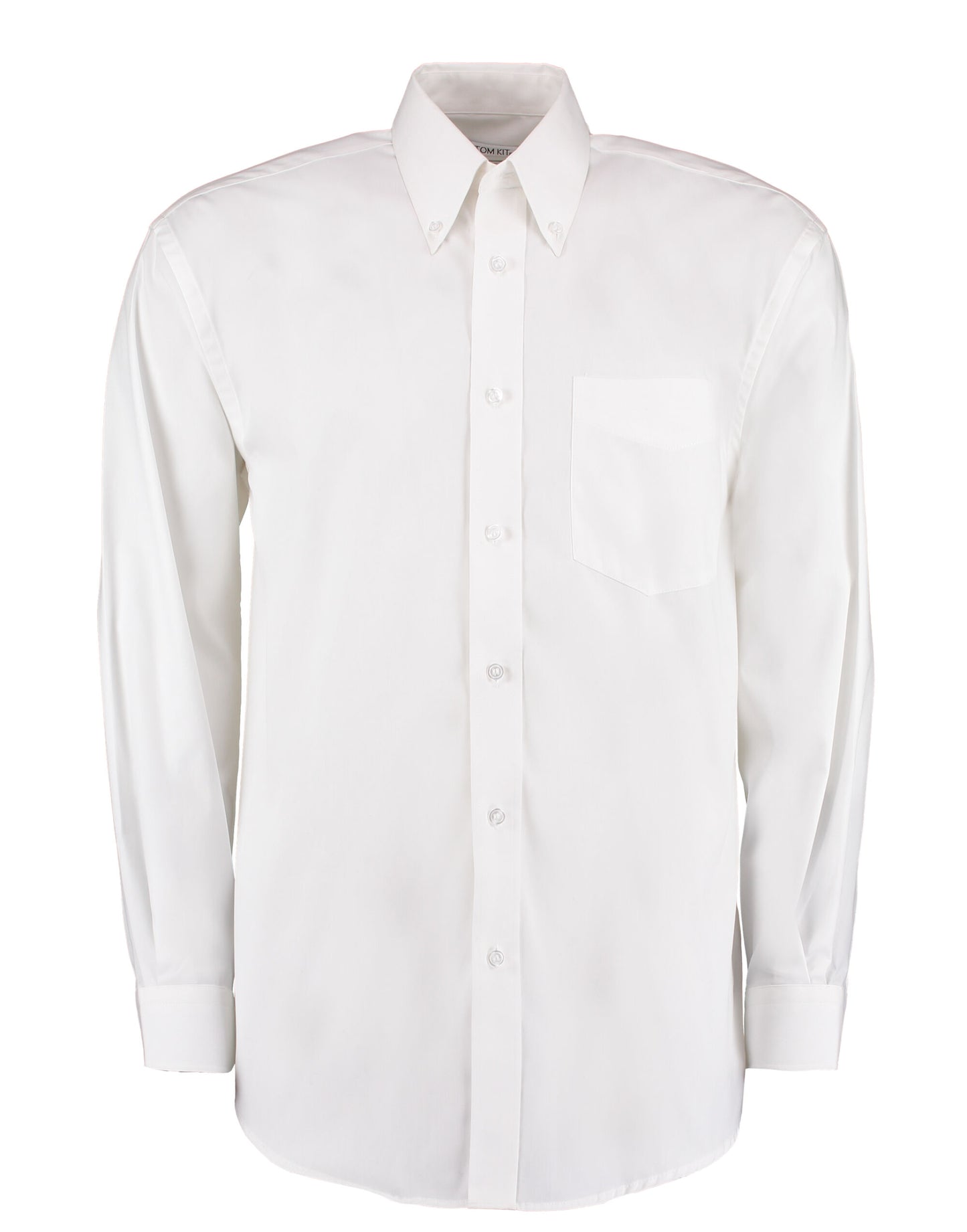 Classic Fit Long Sleeve Premium Oxford Shirt - White