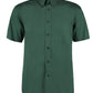Classic Fit Short Sleeve Premium Oxford Shirt - Bottle Green