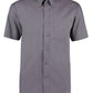 Classic Fit Short Sleeve Premium Oxford Shirt - Charcoal