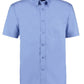 Classic Fit Short Sleeve Premium Oxford Shirt - Mid Blue