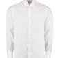Tailored Fit Long Sleeve Business Shirt - White