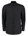 Classic Fit Long Sleeve Workforce Shirt - Black