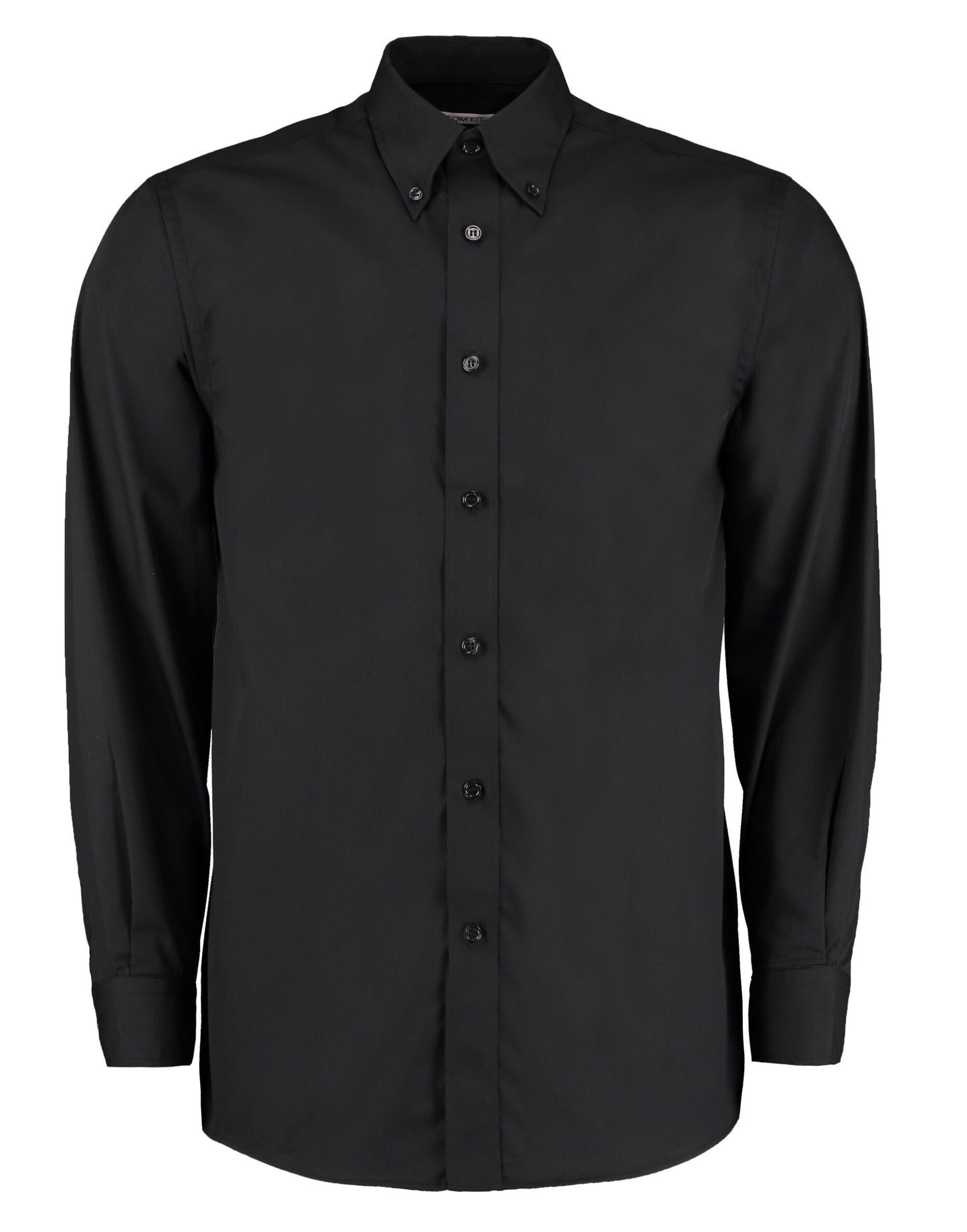 Classic Fit Long Sleeve Workforce Shirt - Black